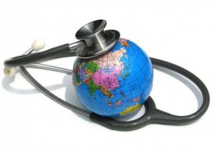 Globe-with-stethoscope